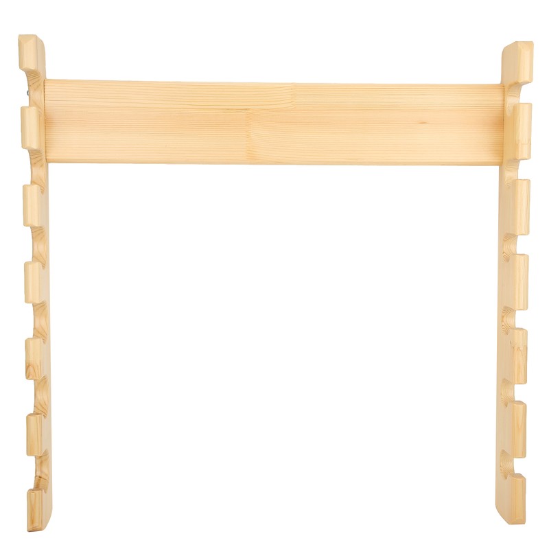 Fishing Rod Storage Rack Holder Pole Bracket WallMounted 6 Position