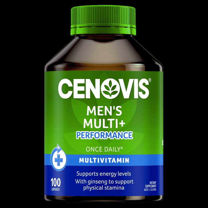 Cenovis Once Daily Men's Multi + Performance 100 Capsules