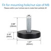 sourcing map Adjustable Furniture Feet Levelling Feet Adjustable Leveler Floor