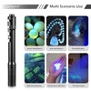 LIGHTFE Black Light D11A 395nm UV Flashlight with LG LED