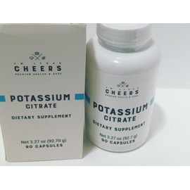 CHEERS -  POTASSIUM CITRATE, 950 mg,90 CAPSULES:EXP:1