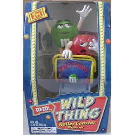 M&M's Candy Dispenser - Wild Things Roller-Coaster - Limited Edition