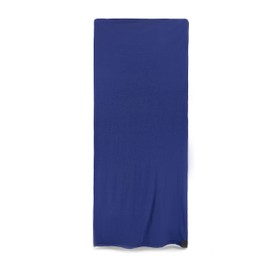 Alephnull Fleece Sleeping Bag Fleece Blanket Hiking Camping (180 x 80 cm, Dark Blue)