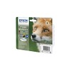 Epson T1285 Fox smudge-free and waterproof ink, multipack of 4