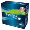 Tampax Pearl Plastic Super Absorbency Unscented Tampons, 36 Count,