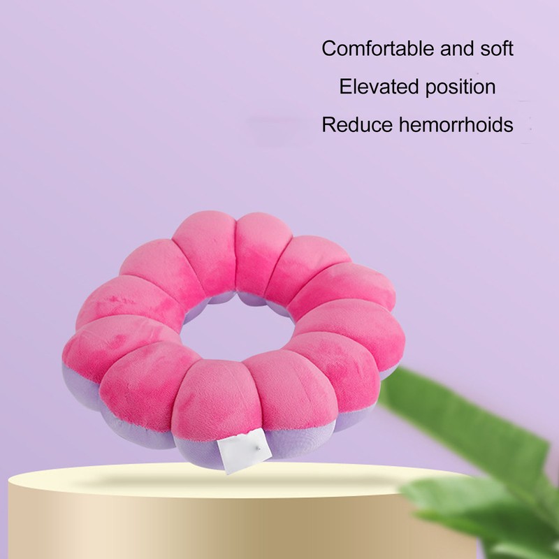 Bedsore Nursing Cushion Flower Shaped Reduce Pressure Hollow Out Breathable