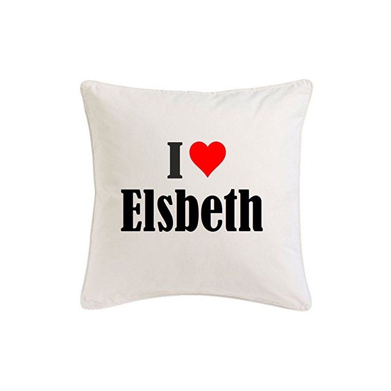 I Love Elsbeth Cushion Cover 40 cm x 40 cm