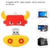 BORLTER CLAMP 32 GB USB Flash Drive Cute Bull Pattern