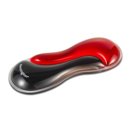 Kensington Slim Red Gel Mouse Trackball Wrist Rest Ergonomic Low Profile Design