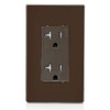 Leviton T5825 20 Amp Decora Tamper-Resistant Duplex Electrical Wall Outlet
