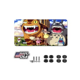 BLVD Totoro My Neighbor Anime Movie License Plate Auto Truck Car Tag Gift