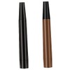 2pcs Microblade Eyebrow Pen Fork Tip Eyebrow Pencils for Precise Brow Shaping and Filling Deep for Makeup Artists