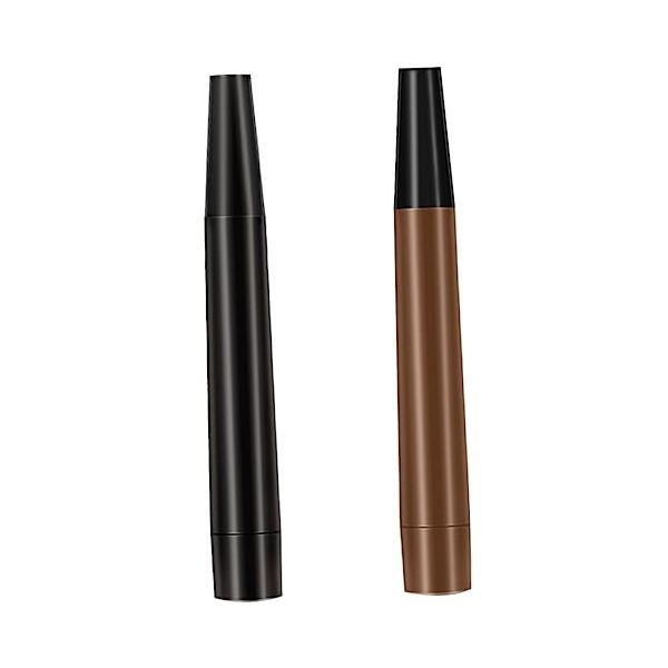 2pcs Microblade Eyebrow Pen Fork Tip Eyebrow Pencils for Precise