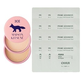 Receive OHUI Prime Advancer De-Aging PDRN Booster Shot 50 Sheets when purchasing 3CE Powder / 3CE 파우더 구매시 오휘 프라임 어드밴서 디에이징 PDRN 부스터샷 50매