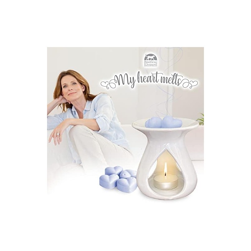 Fluffy Towels Wax Melts: 16 pcs Heart Shaped Melts Scented