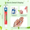 Travel Toothpaste Bulk, Mint Flavor, 10g/0.35oz (50-Pack)