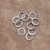 EMSea 300Pcs M3-M12 External Serrated Lock Washers Assortment Set with