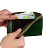Agility affa Smart Wallet, L-Shaped Zipper, Cowhide Leather, Mini Wallet,