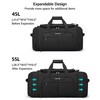 Hanke Expandable Carry On Luggage Bag,3 in 1 Duffle Bag