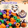 1000pcs Halloween Pony Beads Bulk for Bracelet Jewellery Making Crafts
