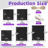 Swpeet 105Pcs Paper Photo Frames Set, Hanging Photo Display Frames,