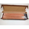 Radnor RAD64002223 1/4" x 12" Copper-Coated Pointed Carbon Air/Carbon Arc