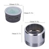 2 Pack 2.2 GPM Sink Faucet Aerator, Male and Female