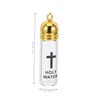 ULTECHNOVO Holy Water Bottle with Cross Design for Baptism for