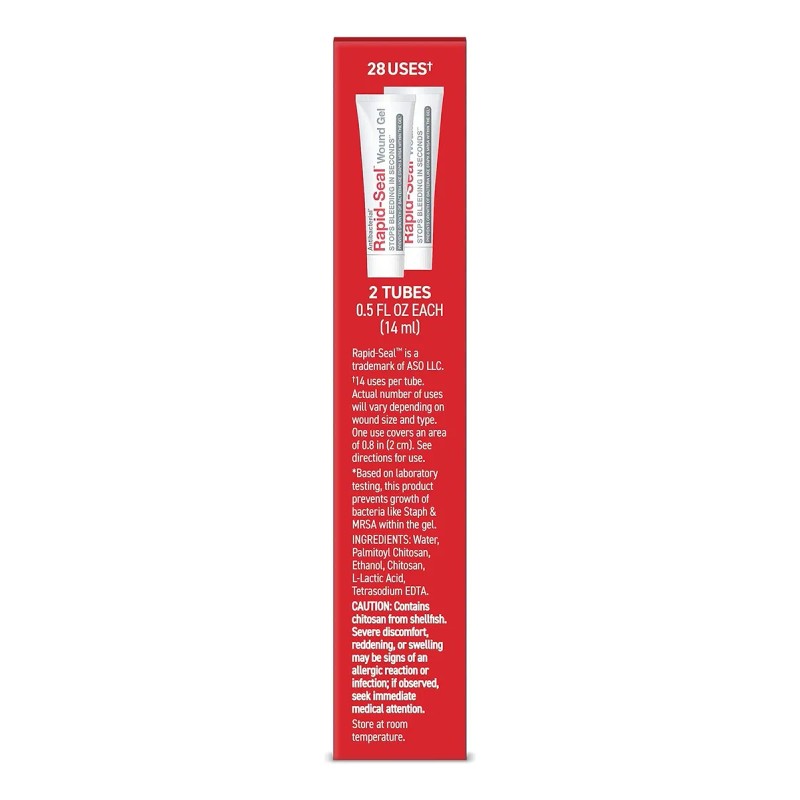 Gel Para Heridas (2 Tubos) | Detiene El Sangrado En