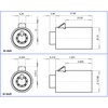 Admiral Locks Vending Machine Locks - Keyed Alike (Pack of