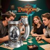 TCGADVN DND Mug Dice Tower Set, DND Dice Cup with
