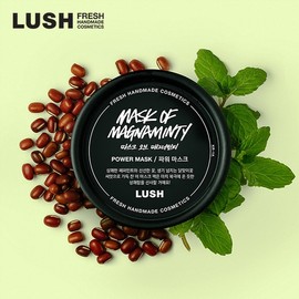 Rush Lush Mask of Magnaminty 125g - Power Mask/Face and Body Mask Pack / 러쉬 마스크 오브 매그너민티 125g - 파워 마스크/페이스 앤 바디 마스크 팩