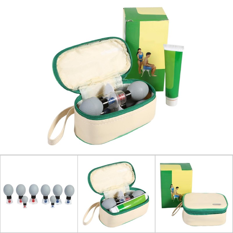 8Pcs/Set Five Lines of Needle Household Vacuum Magnetic Therapy Acupressure
