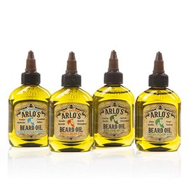 Arlo’s Beard Care 4 Piece Beard Oil Set - Smooth & Shiny Beard Oil 2.5 ounce, Pro-Growth Beard Oil 2.5 ounce, Rid-The-Itch Beard Oil 2.5 ounce & Fresh To Death Beard Oil 2.5 ounce