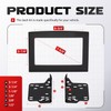 ECOTRIC Double Din Radio Stereo Kit Compatible with 06-10 Dodge