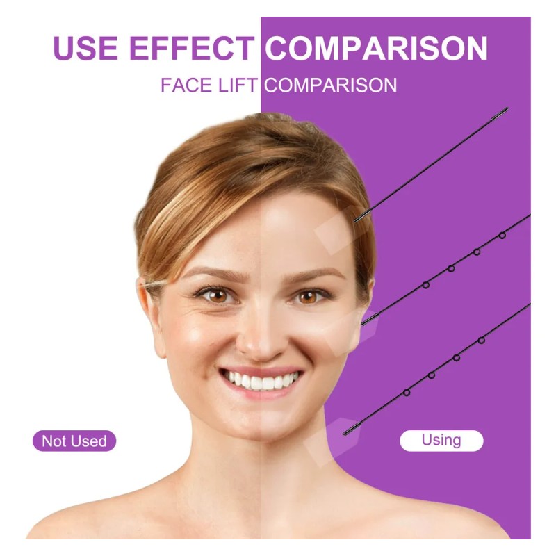 Cinta Transparente Anti Arrugas Elevación Facial Reafirmante
