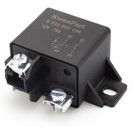 KwenPart 0332002156 Normal Open Power Relay, Replace V23232-a0001-y003, 12 V, 75 A, Pack of 1