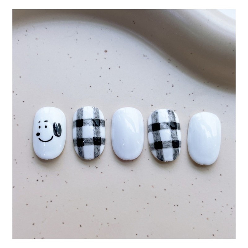 Gingham Check - Short Coffin / 깅엄체크 - 숏코핀
