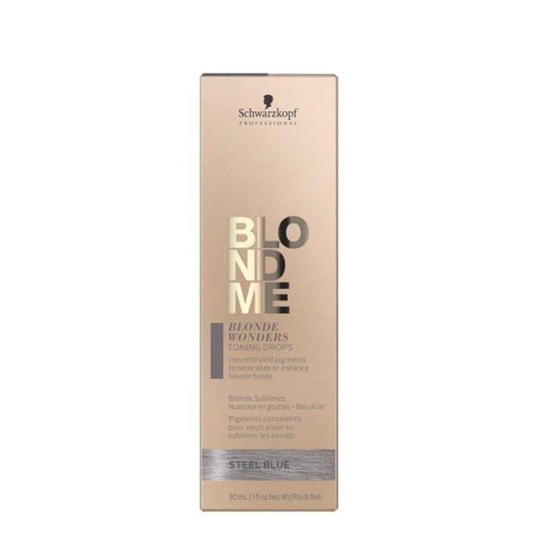 Schwarzkopf BlondMe Blonde Wonders Toning Drops 1.01oz - Color: Ice