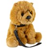 Carl Dick Chow-Chow dog with lead 10 inches, 25cm, Plush