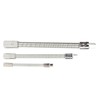 3PCS Flexible Extension Rods Wrench Socket Universal Connecting Rod for