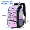 MATEIN Softball Bag for Women, Lightweight Baseball Bat Backpack with