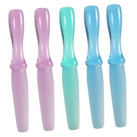 Baluue 5pcs Foot Rasp Washable Callus Remover for Hard Ergonomic Pedicure Tools for Home Salon Use Safe Material Random Colors