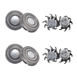 4Pack Replacement Shaver Head Blade For Palm Face and Head Shaver,Compatible with Skull Shavers, for Pitbull Platinum Pro Shaver Blades