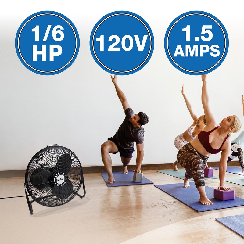 Air King 9218 18-Inch Pivoting Floor Fan