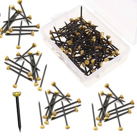 60PCS Picture Nails - Picture Nails for Walls, Durable Nails for Hanging Pictures, Decorative Nails for Home & Office Wall Mounting