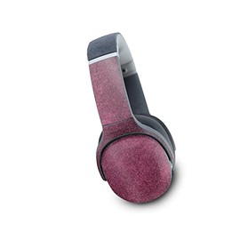 MightySkins Glossy Glitter Skin Compatible with Skullcandy Crusher Evo Wireless - Pink Gravel | Protective, Durable High-Gloss Glitter Finish | Easy to Apply | Made in The USA