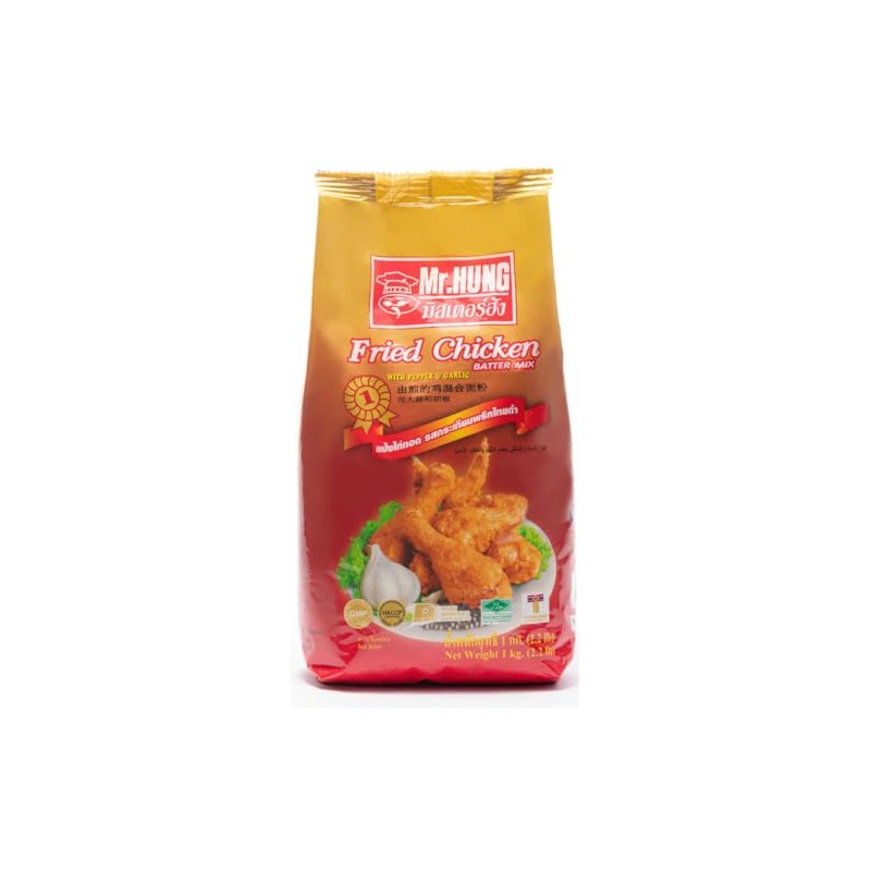 Mr.HUNG Fried Chicken Batter Mix Flour with Pepper & Garlic