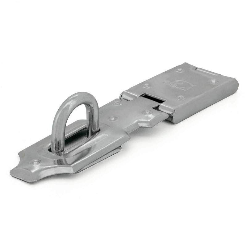 BASI® Safety Hasp for Padlock Various Lengths Galvanised Stainless Steel