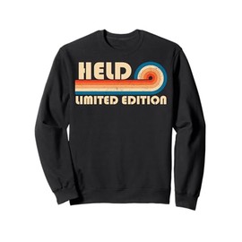HELD Surname Retro Vintage 80s 90s Birthday Reunion Sweatshirt